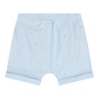 Baby Boys White & Blue Shorts Set ( 2-Pack ), 1, hi-res