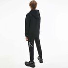 Boys Black Logo Hoodie, 1, hi-res