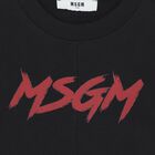 سويت شيرت بشعار أسود, 1, hi-res