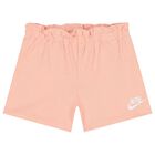 Girls Pink Logo Shorts Set, 2, hi-res