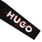 توب أولاد بأكمام بالشعار باللون الأسود, 2, hi-res