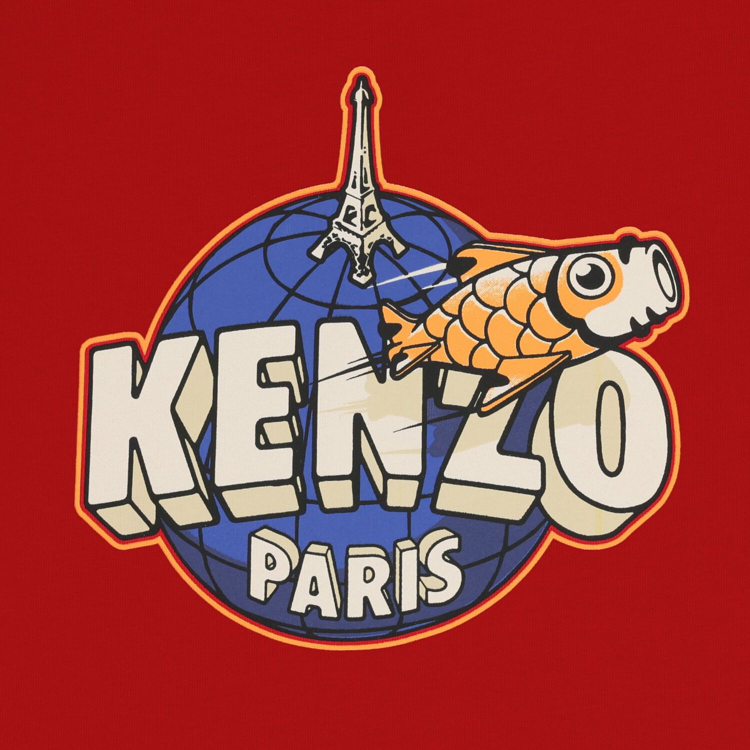 Boys Red Logo T-Shirt, 1, hi-res