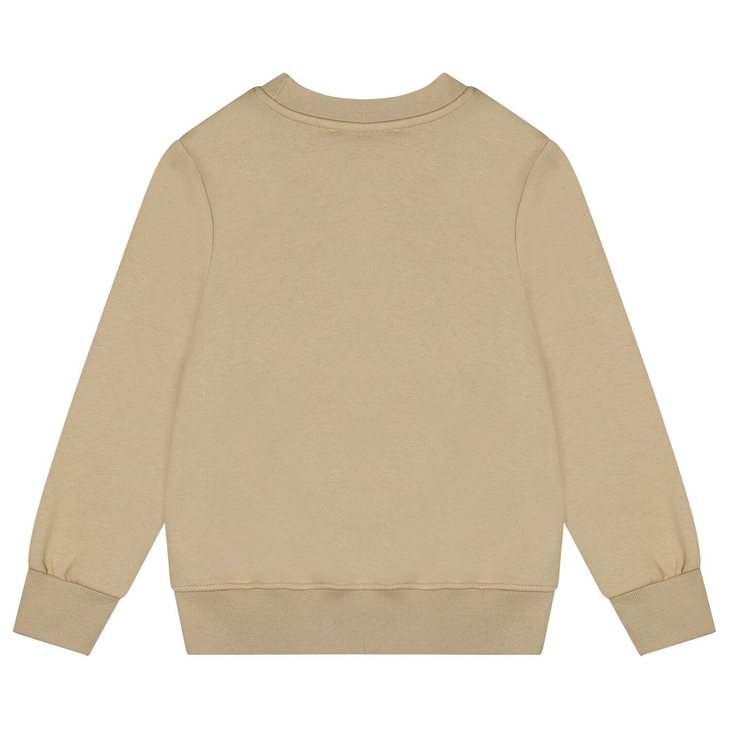 Beige & Black Logo Sweatshirt, 2, hi-res