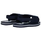 Boys Navy Blue Velcro Sandals, 2, hi-res