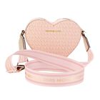 Girls Pink Logo Heart Handbag, 1, hi-res