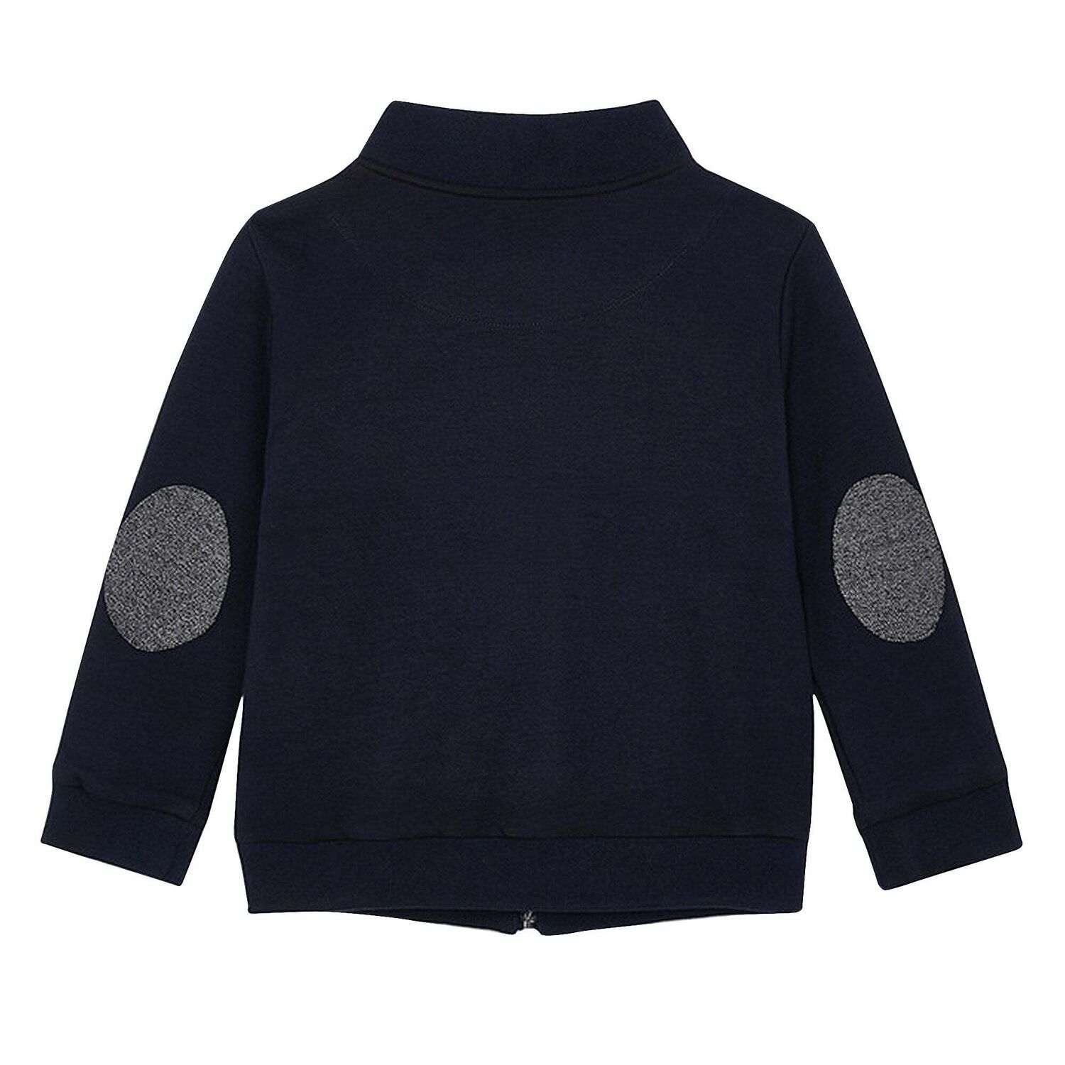 Boys Navy Blue Zip Up Top, 1, hi-res image number null
