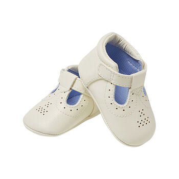Baby Boys Ivory Pre Walker Shoes