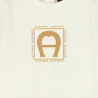 Ivory & Gold Babygrow, 1, hi-res