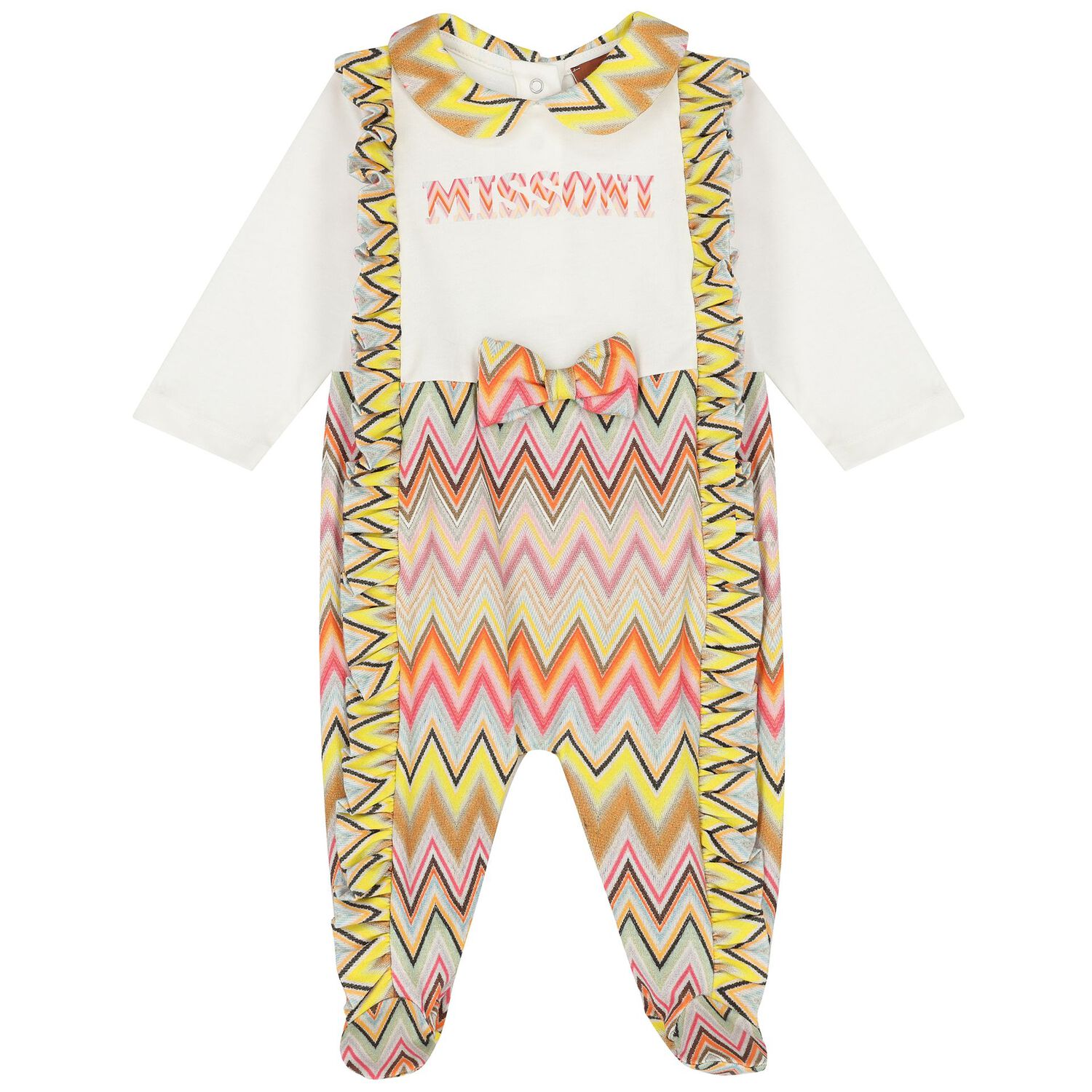 Baby Girls White Logo Babygrow Gift Set, 1, hi-res image number null