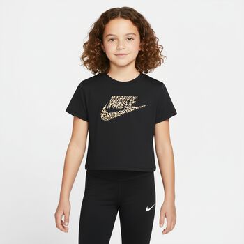 Girls Black Logo T-Shirt