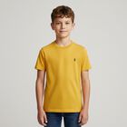 Boys Yellow Logo T-Shirt, 1, hi-res