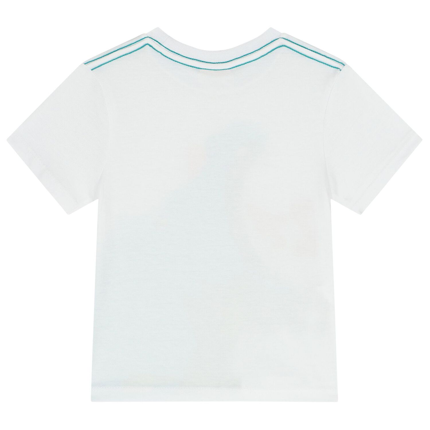 Boys White Hippopotamus T-Shirt, 1, hi-res image number null