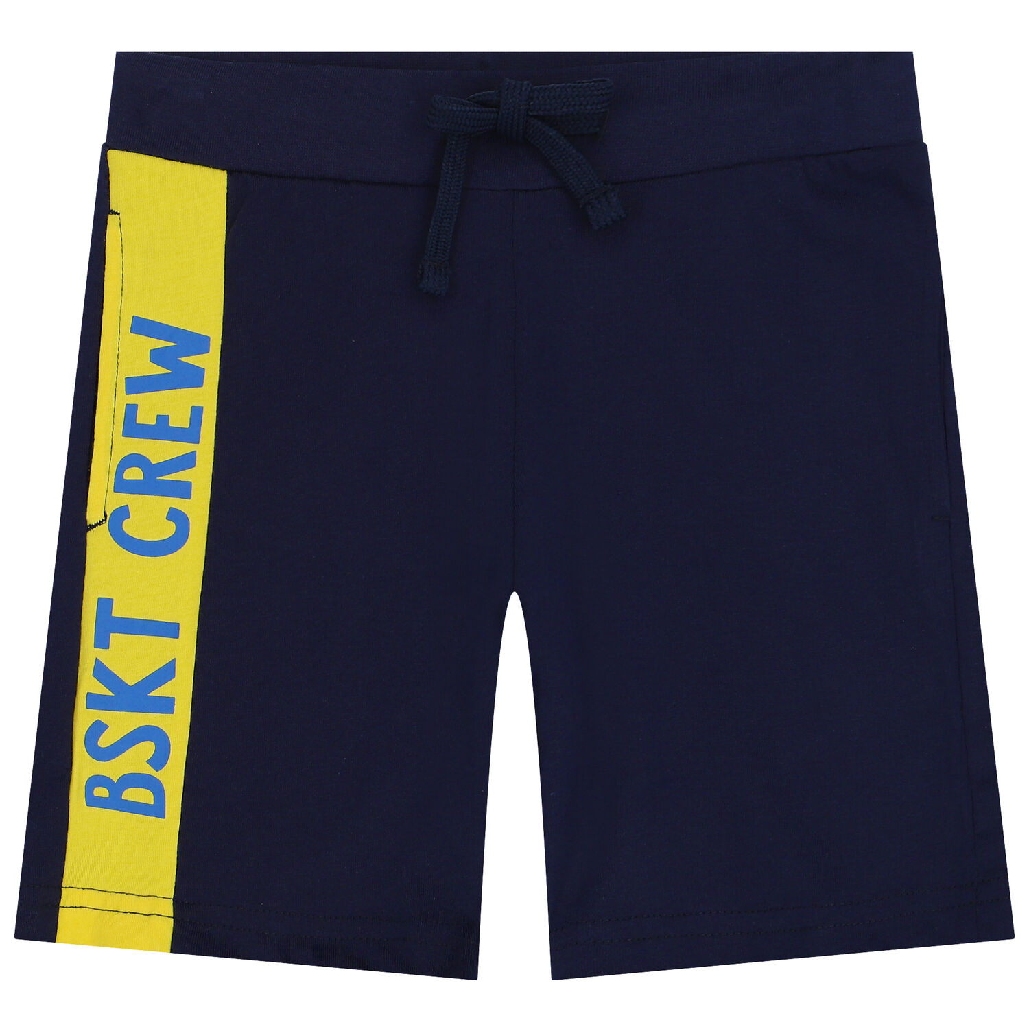 Boys Blue & Navy Blue Dogs Shorts Set, 3, hi-res image number null