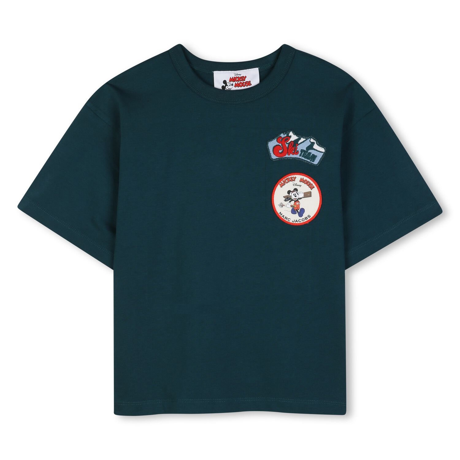 Boys Green Mickey Mouse Disney T-Shirt, 1, hi-res