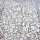 فستان تول أزرق مزهر للبنات, 1, hi-res