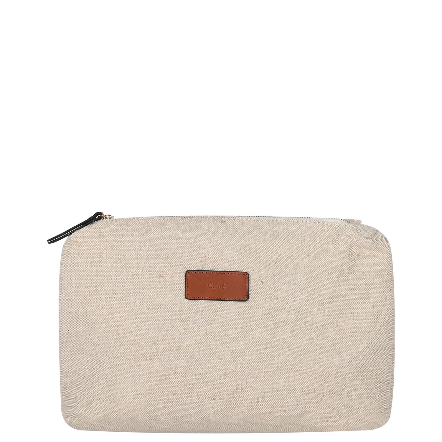 Baby Girls Beige Logo Changing Bag, 1, hi-res