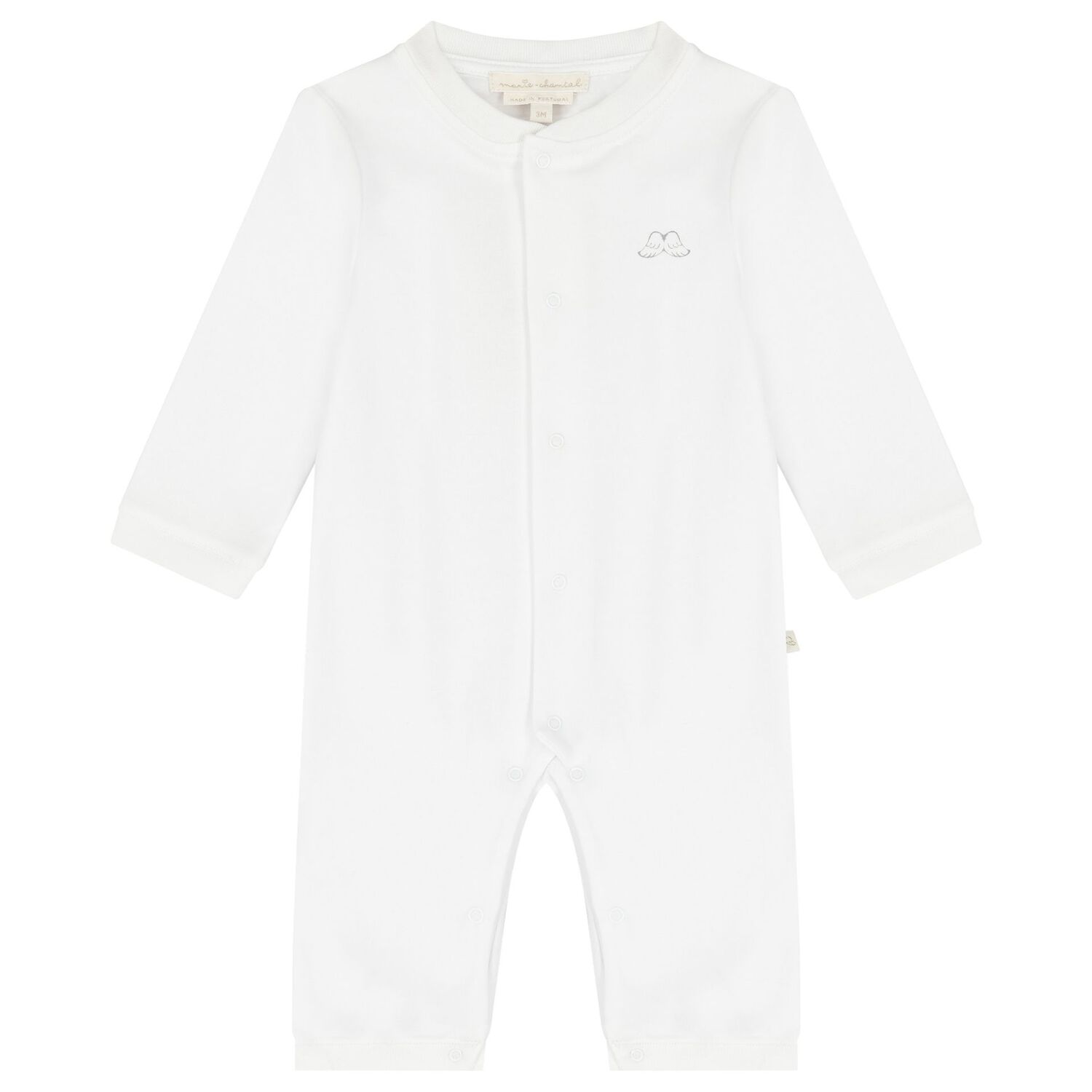 White Angel Wings Romper Gift Set, 1, hi-res image number null
