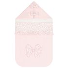 Baby Girls Pink Floral Bow Nest, 1, hi-res