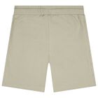Boys White & Green Shark Shorts Set, 3, hi-res