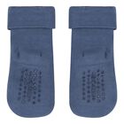 طقم قبعة وقفازات أولاد بطبعة دب  باللون الأزرق , 1, hi-res