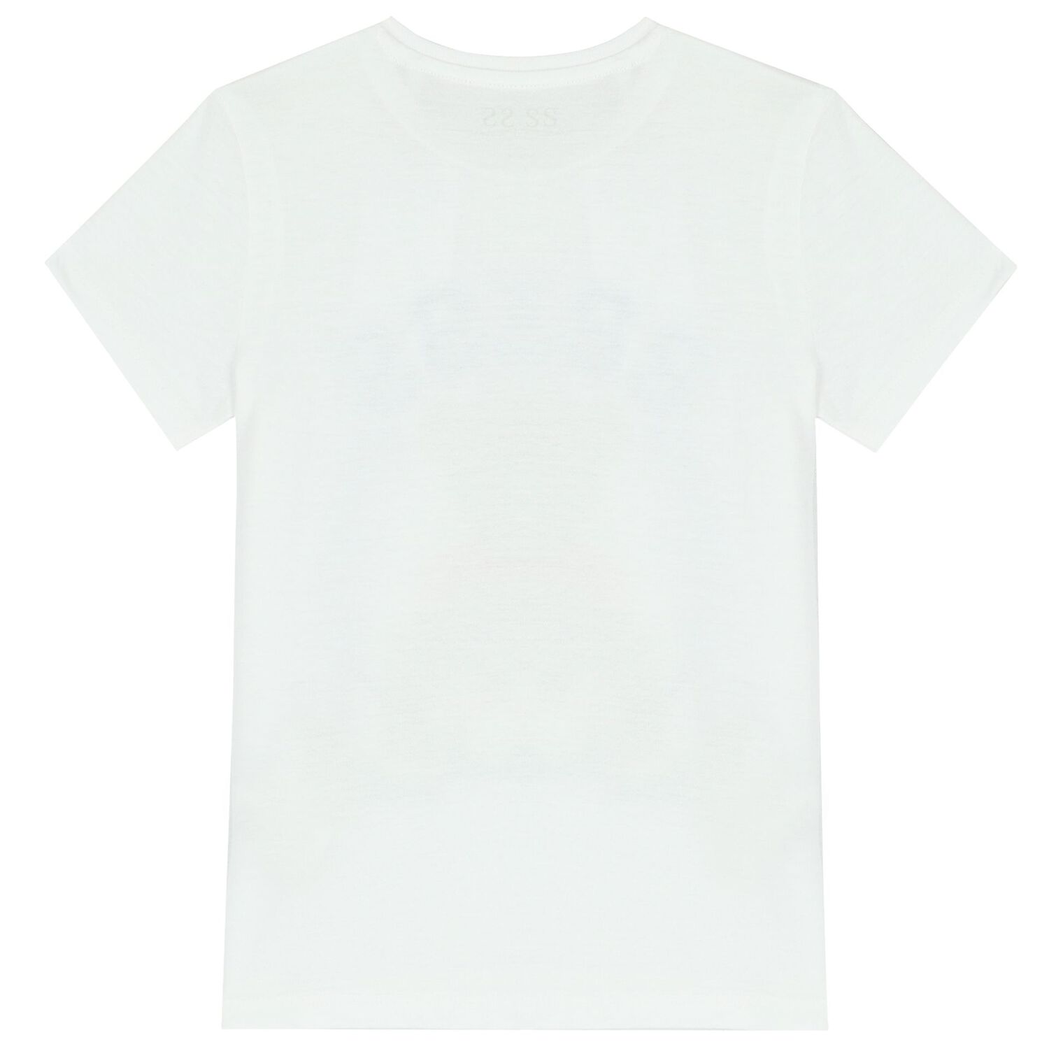 تيشيرت بنات بشعار تيدي باللون الأبيض, 1, hi-res