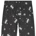 Boys Green & Grey Marvel Pyjamas, 2, hi-res