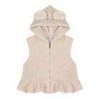 Baby Girls Pink & Beige Tracksuit Set, 1, hi-res