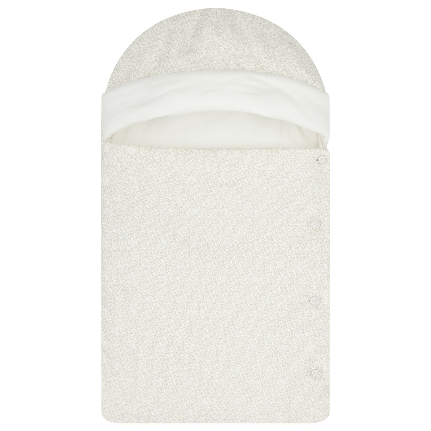 مدس أطفال بشعار باللونين العاجي والبيج, 4, hi-res