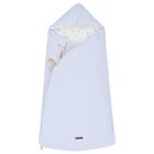 توب هودي بالشعار باللون البيج والعاجي ( ذو وجهين), 2, hi-res