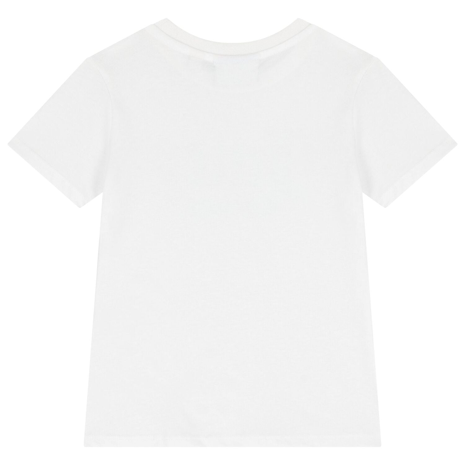 Girls White Crystal Embellished Diamant&eacute; Logo T-Shirt, 1, hi-res