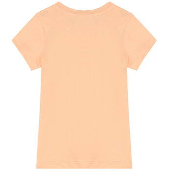 تيشيؤت بالشعار باللون المرجانى للبنات