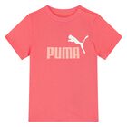 Younger Girls Pink Logo Shorts Set, 2, hi-res
