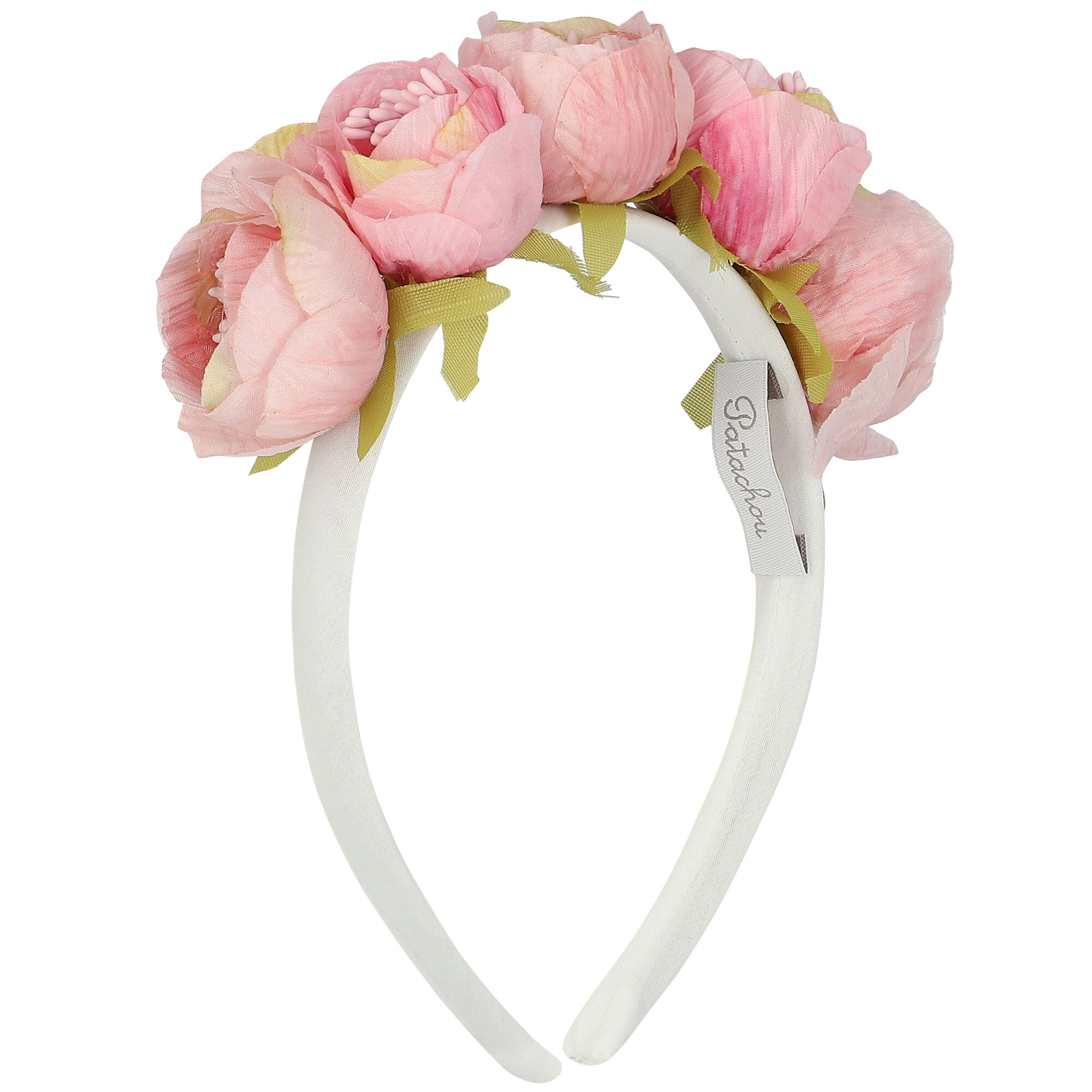 Patachou Girls Pink Flower Hairband Junior Couture UAE