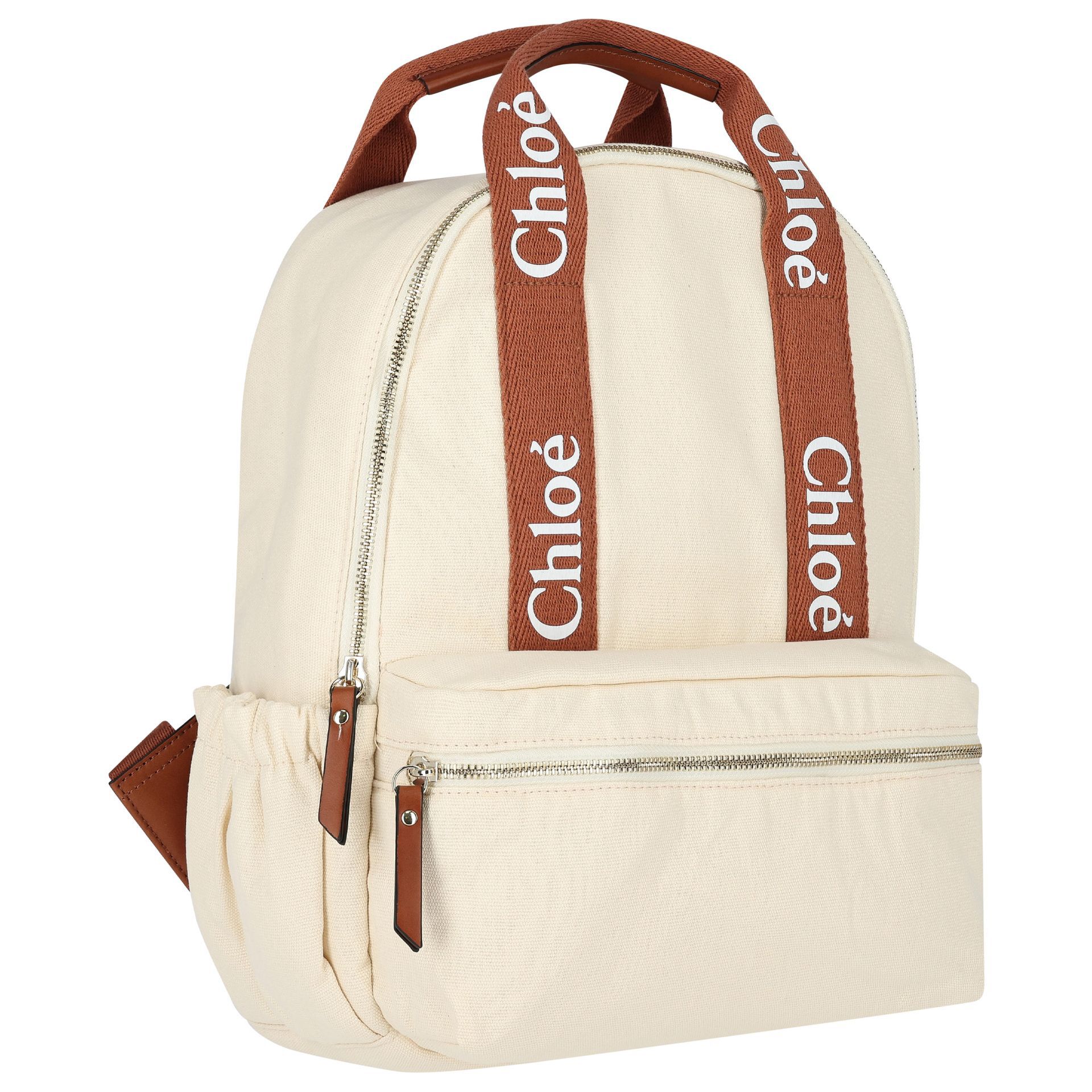 CHLOE Ivory Logo Baby Changing Bag Junior Couture UAE