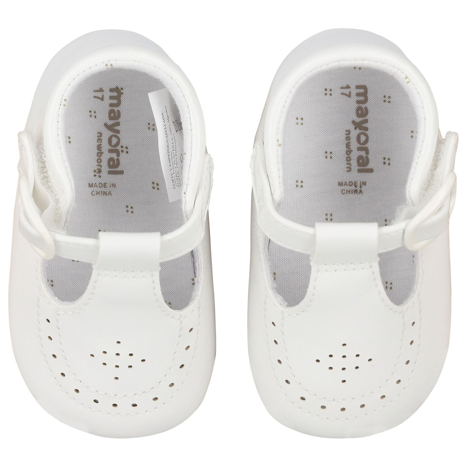 Baby Boys White Pre Walker Shoes, 3, hi-res