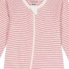 Baby Girls White & Pink Babygrows ( 2 Pack ), 1, hi-res