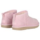 Girls Pink Classic Ultra Mini Suede Boots, 2, hi-res