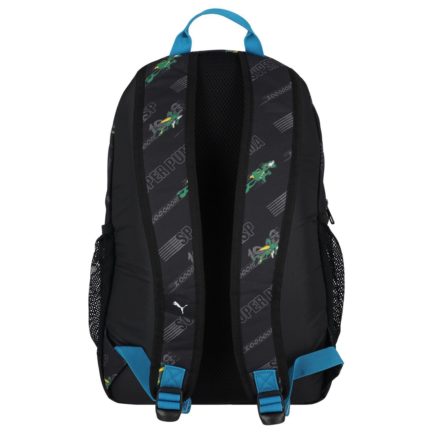 Boys Black Logo Backpack, 1, hi-res