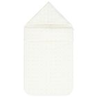 مدس بالشعار باللون العاجي, 1, hi-res