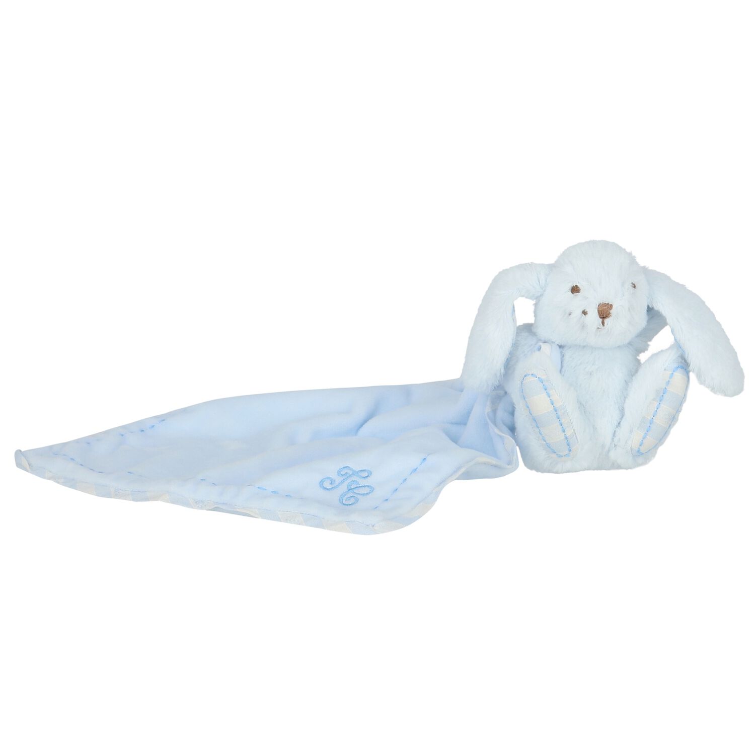 Baby Boys Blue Rabbit Baby Comforter, 3, hi-res image number null
