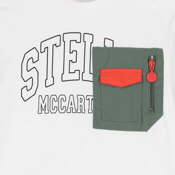 Boys White Logo T-Shirt