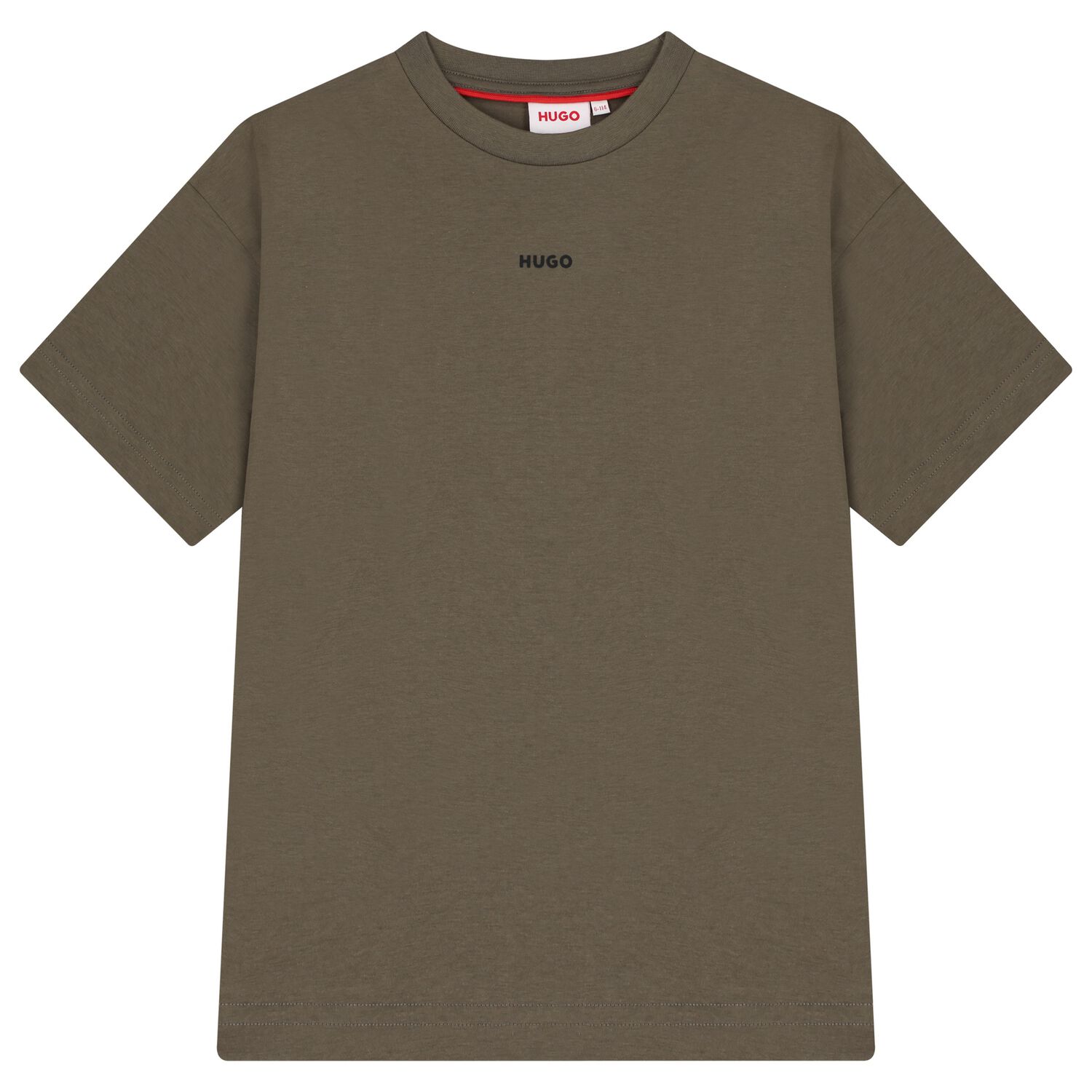 تي شيرت أولاد بالشعار باللون الأخضر, 4, hi-res