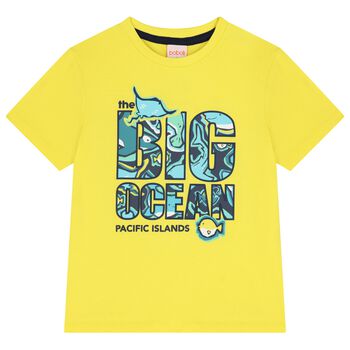 Boys Yellow Fish T-Shirt