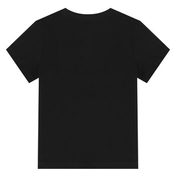Boys Black Logo T-Shirt
