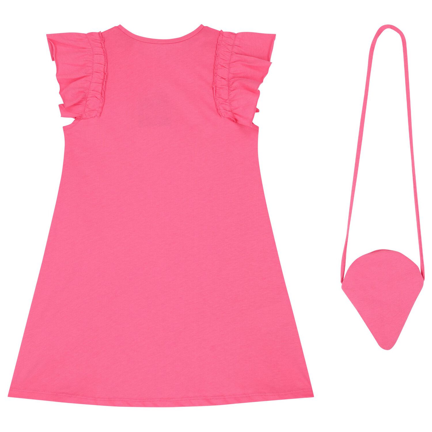 Girls Pink Dress Set, 2, hi-res image number null