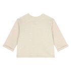 Ivory & Beige Baby Tracksuit Set ( 3 Piece ), 2, hi-res