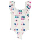 مايوه بنات مكشكش باللون الأبيض, 1, hi-res