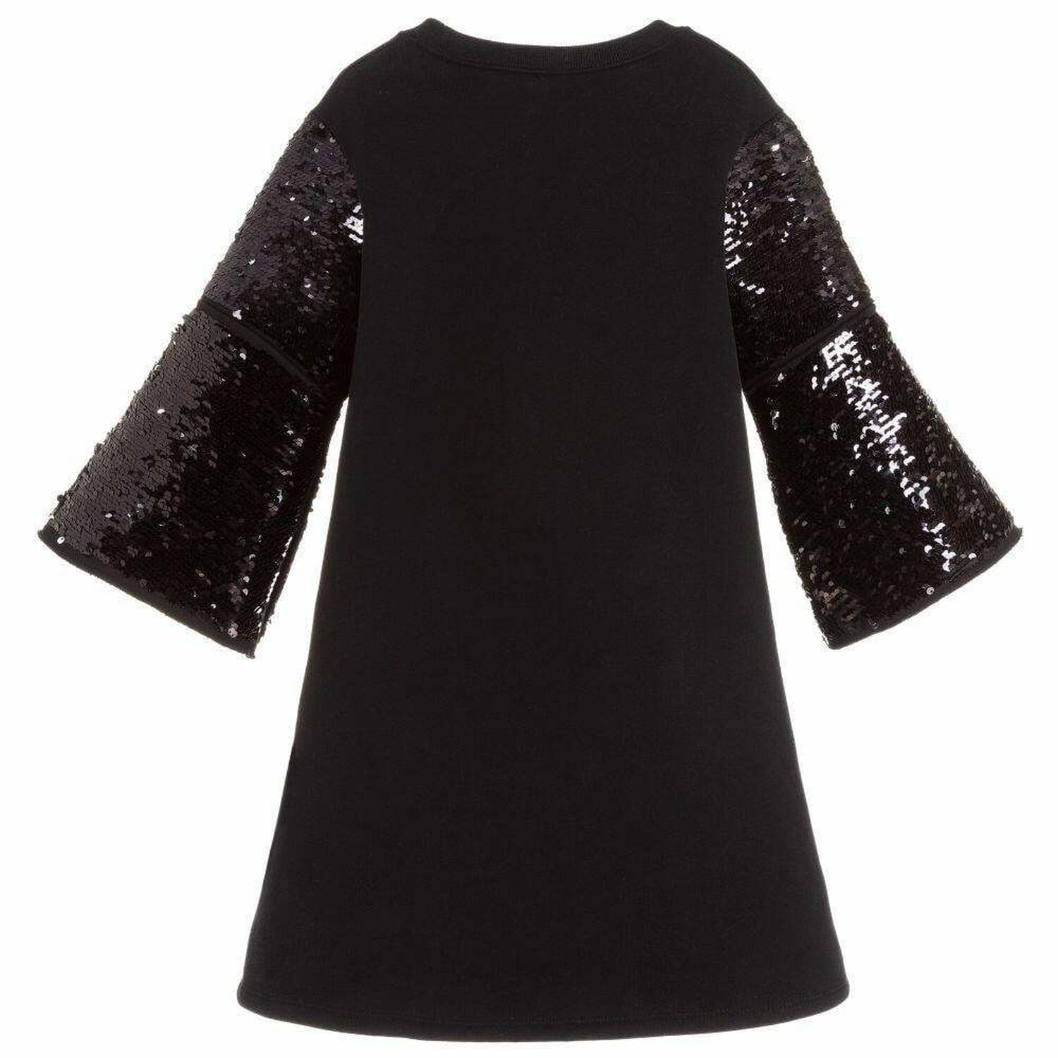 Girls Black Party Dress, 1, hi-res image number null