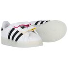 White & Black Superstar Led Lights Trainers, 1, hi-res