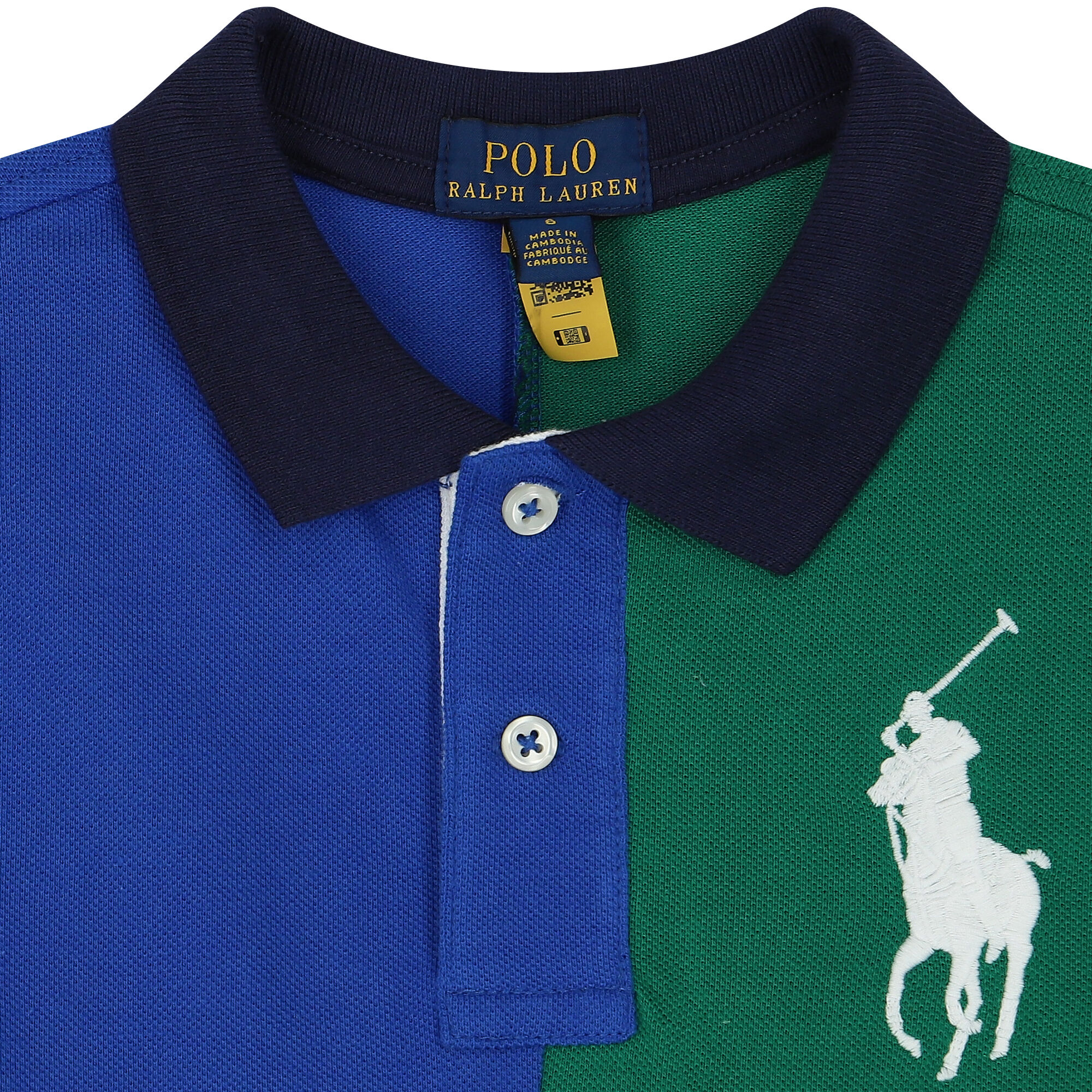 Ralph Lauren Boys Multi Colored Logo Polo Shirt Junior Couture UAE
